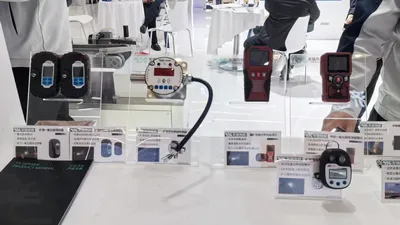 天信传感矿用气体检测产品展台