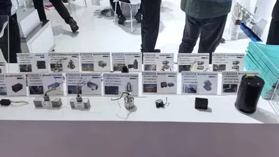 天信传感激光气体检测核心组件展台
